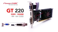 POWERGATE PG-GT220-1 1GB 128BİT DDR3 HDMI DVI VGA EKRAN KARTI 128BİT - 1